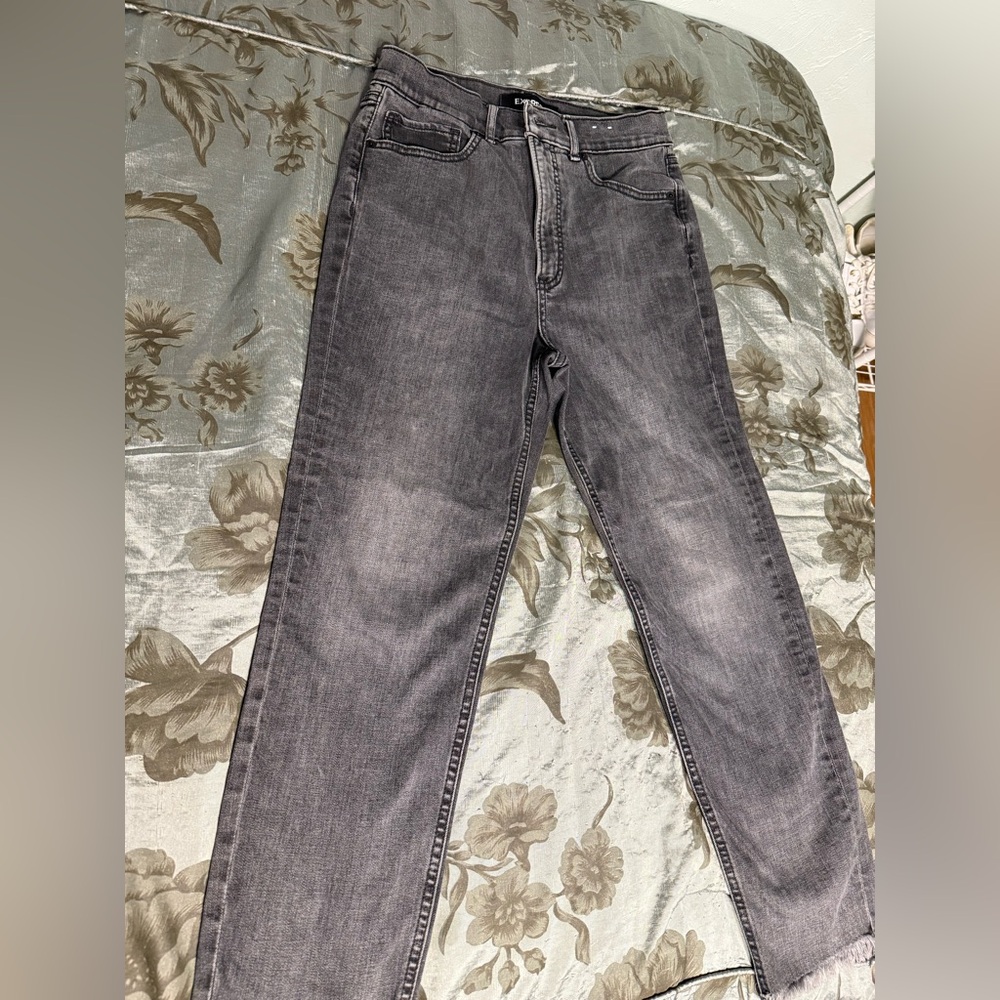EXPRESS | Dark Acid Wash Jeans